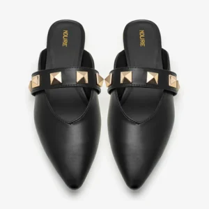 Comphy Women’s Embellished Pointed Mules